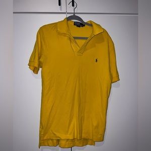 Yellow men’s Ralph Lauren polo